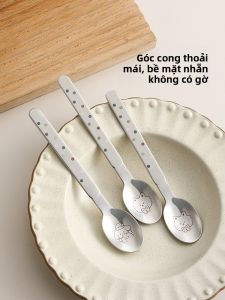 FaSoLa | Long Handle Thickened 304 Stainless Steel Spoon for Kids