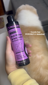 Shiny Healthy Fluffy Coat + Anti-Mange & Itch Relief For Sensitive Skin 2-in-1 Pet Shampoo & Conditioner - Combo Pack