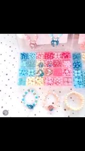 YUNLEO Child DIY Bracelet Kit: A Creative Beading Activity for Kids