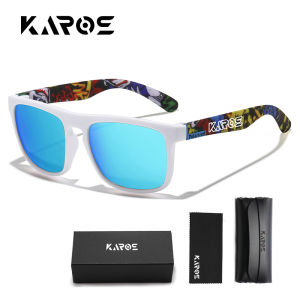 Karos Fashion Polarized Sunglasses Men Women Fishing Driving Cycling Outdoor Glasses Anti-Glare UV400 Protection Eyewear Box