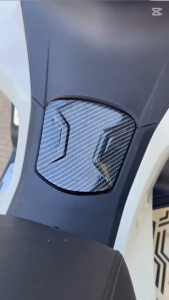 Cover Tangki Bensin Tank pad Honda All New Pcx 160 Motor Hitam Karbon