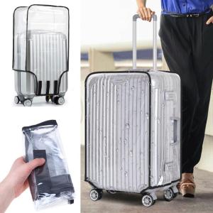 18-30inch PVC Transparent Travel Luggage Protector Waterproof Suitcase Dust Cover