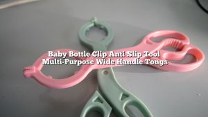 Baby Bottle Clip Anti Slip Tool Multi-Purpose Wide Handle Tongs