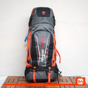 Tas carrier karier tas gunung 60 liter FREE RAINCOVER