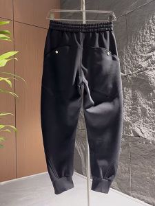 Autumn Winter New Style Fleece Lined Casual Pants Loose Fit Harlan Thickened Sports Trousers for Men Trendy Brand