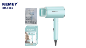 KEMEI Km-6875 Professional High Speed Hair Dryer Volumizer Hammer Hot and Cold Wind Hair Dryer