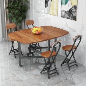 Folding Kitchen Table Folding Island Table For Kitchen Foldable Dinning Table Simple 餐桌