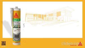 Sika Sikasil 119 Multipurpose Neutral Curing Silicone Sealant For Interior & Exterior 270ML - Clear/Black/Grey/White