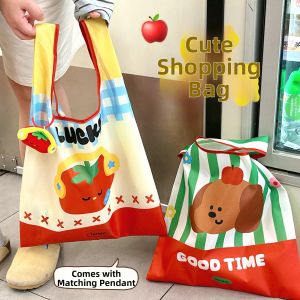 Cute Cartoon Portable Foldable Waterproof Handbag