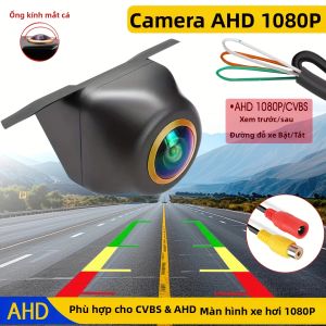 Camera Dự Phòng Phía Sau 1080P AHD Dành Cho Xe SUV RV - Ống Kính Mắt Cá Vàng CVBS AHD Có Thể Chuyển Đổi 170 °   Giám Sát Phương Tiện Góc Rộng