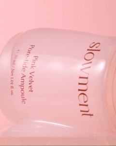 SLOWMENT Pink Velvet Pore-Tide Ampoule (30ml)