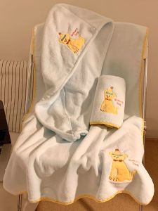 Khăn Tắm Hình Chú Chó Dễ Thương Khăn Tắm Nhanh Khô Nhanh Khăn Tắm Toàn Thân Cho Phụ Nữ Khăn Lau Tóc Khăn Tắm Ba Mảnh