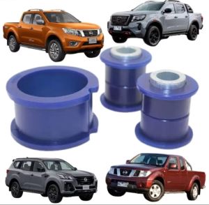Nissan Navara/Terra & D40 Polyurethane Steering Rack&Pinion Mount Bushing Kit
