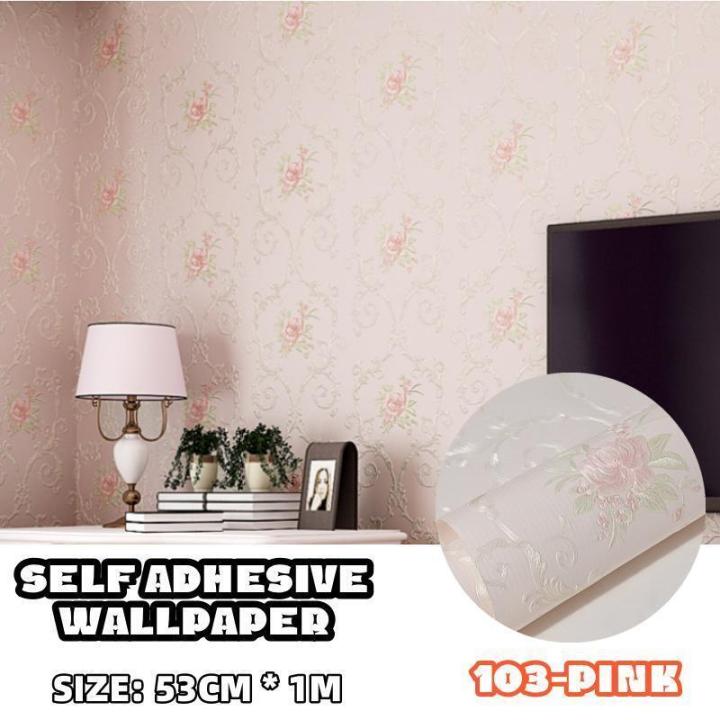 【SG Stock】3D Self Adhesive Wallpaper Bedroom Wall Paper Cozy Living
