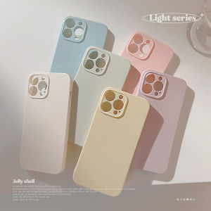 Simple Solid Color Shockproof Casing IPhone 16 16plus 16pro 16promax 15 15plus 15pro 15promax7 8plus X XR XS Max 11 12 13 Pro Max 14 14plus 14pro 14promax TPU Back Mobile IPhone Case