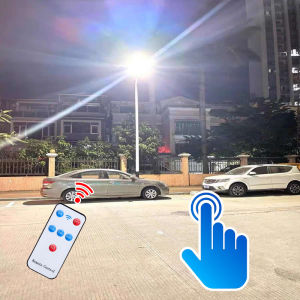 พลังงานแสงอาทิตย์ขนาดใหญ่ 600W สำหรับโคมไฟพลังงานแสงอาทิตย์กลางแจ้งแสงแดด Motion Sensor Light รีโมทคอนโทรล IPX65 กันน้ำ Street Wall YARD โคมไฟ