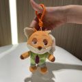 Genuine Zootopia Plush Keychain Judy Nick Sloth Sheep Leopard Finnick Pendant Cute Charm Sloth Keychain Decoration Birthday Gift. 