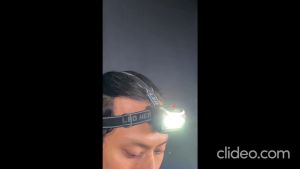 (GRATIS ONGKIR) TaffLED Senter Kepala Baterai Headlamp Flashlight Waterproof LED 3 Modes - CH-2016