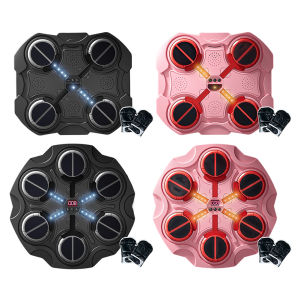 2025 NEW- Music Boxing Machine Boxing Wall Target with Gloves Wall-Mounted Exercise Equipment Boxing Trainer for Response Training