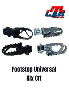Step depan footstep besi universal KLX CRF grasstrack enduro trabas trail adventure