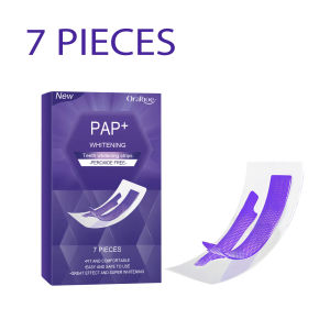 oralhoe | Purple Teeth Brightening Strips Gentle Oral Care Surface Stain Removal Fresh Breath Daily Cleaner Smile