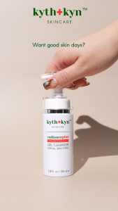 kyth+kyn Brightening Cleanser (100ml) | Niacinamide Glycerin Lactobionic Acid (Exp: 01/2028)