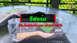 Reform รีฟอร์ม ฮิวมิค แอซิด โปตัสเซียมฮิวเมท เข้มข้น ชนิดผง humic acid ฮิวมิก 1 กิโลกรัม/ถุง 🛒มีหลายตัวเลือก