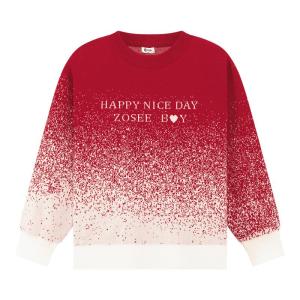 zosee | Áo Sweater Màu Đỏ cho Bé Trai Mặc Mùa Đông