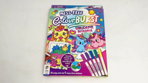 Inkredibles Unicorn Dreams Colouring Book Pad & Marker Pens For Kids Gift Set