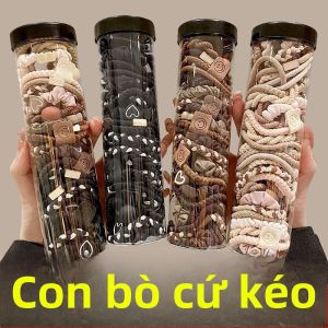 Dây Buộc Tóc Đàn Hồi Cao Bền Bỉ Cho Phụ Nữ Dây Buộc Tóc Đuôi Ngựa Cao Mới 2025 Phụ Kiện Tóc Cao Cấp Dây Buộc Tóc Đơn Giản