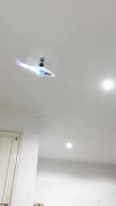 Mainan Anak RC Helikopter Terbang L.E.D Sensor Tangan