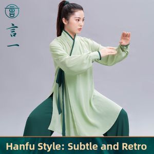 Summer New Design Flowing Martial Arts Performance Competition Training Uniform
