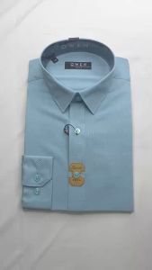 Áo sơ mi dài tay Owen Jacquard xanh mint AS230595- Slimfit