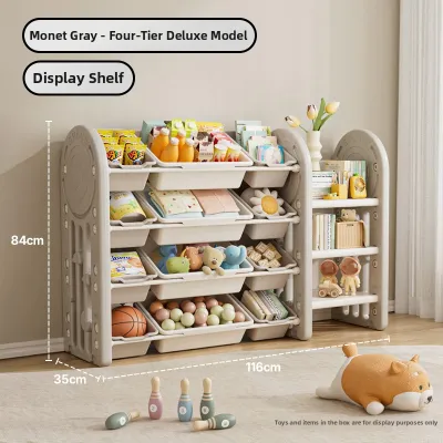 QIAOLEXIONG | Multilayered Toy Storage Rack Organizer