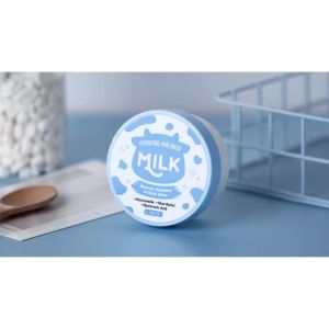LAIKOU Milk Hydrating Mud Mask 90g Kaolin Sea Mud Gentle Cleansing Smoothing Brightening Face Clay Mask