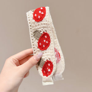 Knitted Floral Hairline Stickers Womens New 2025 Hair Accessories Magic Face Washing Headband Hair Decorations Hair Bands