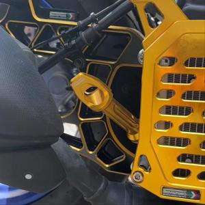 SEMSPEED Motorcycle CNC Engine Oil Dip Stick Dipstick Filler Cap For Yamaha NVX Aerox V2 V3 SP Turbo 2021-2026