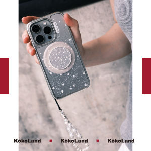 เคสโทรศัพท์มือถือกรอบเงินฟอกเงา Galaxy Tears เคสโทรศัพท์มือถือ Apple แบบแข็ง 16promax ดีไซน์ที่ไม่ซ้ำใคร