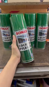 SONAX น้ำยาเคลือบเงาหนังเทียม ยางและพลาสติก  cockpit pfleger เบอร์ 403 ขนาด 400 ml.