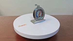 Thermometer oven termometer dial stainless analog 300 celcius / Thermometer Oven Pengukur Suhu Analog Oven Tangkring