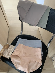 Antibacterial Graphene High Waist Cotton Underwear Girls Pure Cotton Graphene 5A Abdomen Control Short Pants Breathable Triangle Pants