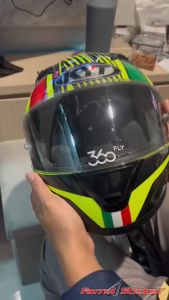 sticker 360 fly stiker helm