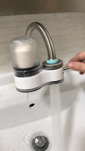 MEEVIDA Faucet Water Purifier 7-Stage Filtration Household Home Kitchen Purifier Easy Installation Water Filter for Home