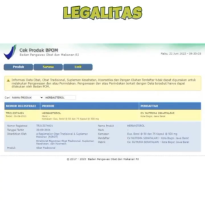 Herbasterol Obat Kolesterol Dan Asam Urat Penurun Kadar Lemak Darah Tinggi