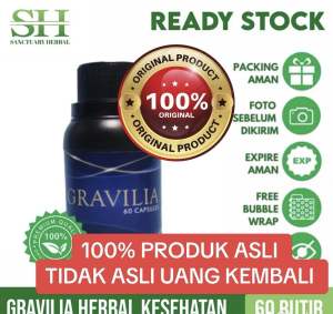 Gravilia Obat Diabetes Herbal Original 60 Kapsul