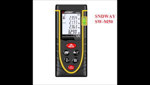 Máy trắc địa-Thước đo khoảng cách bằng tia laser SNDWAY SW-M50 Tặng 1 khóa dây 5 số