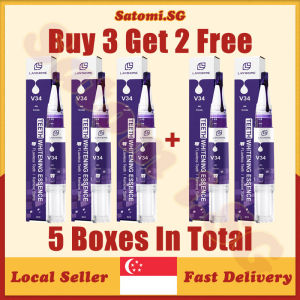 💄SG Stock💄 v34 Teeth whitening pen / Teeth whitening gel / Teeth stain remover / Plaque remover / Tooth cleaner tartar remover / 牙齿美白笔