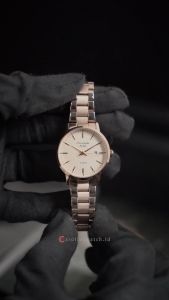 Jam Tangan Wanita Christophe Arden CA 2004 LDBRGLN Gold Dial Rose Gold Stainless Steel Strap