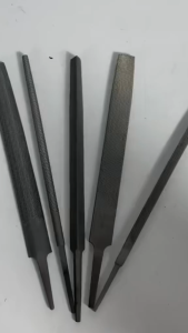 Kikir Kayu Besi Tanpa Gagang 6-12inch / Model Flat Bulat Segitiga Kotak Half Round untuk Pertukangan dan Asah Gergaji