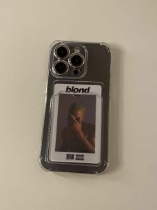 Transparent Protective Phone Case for iPhone by Frank Ocean Blonde Silicone Anti-Fall Simple European Style Digital Accessory